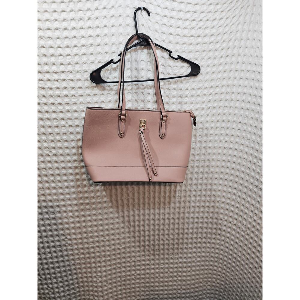 Pink tote shoulder bag with pouch from Marshalls